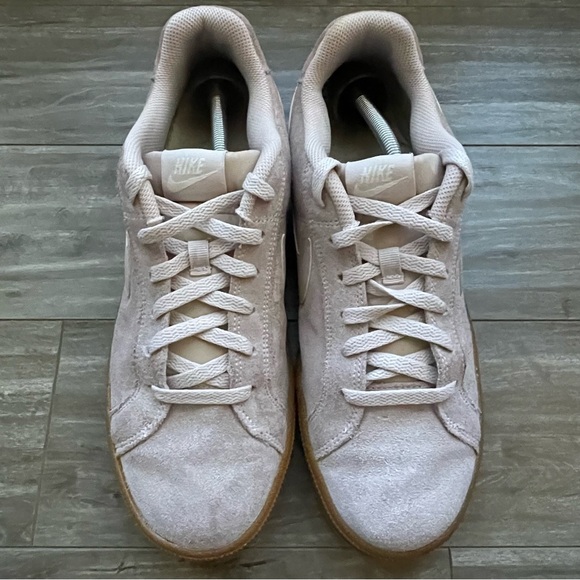 Nike Women’s Court Royale Suede Sneakers 'Silt Red' size 11 Taupe Rose Casual - Picture 4 of 10